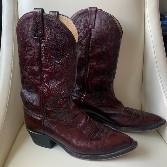 Dan Post Other - Dan Post Leather Cowboy Boots